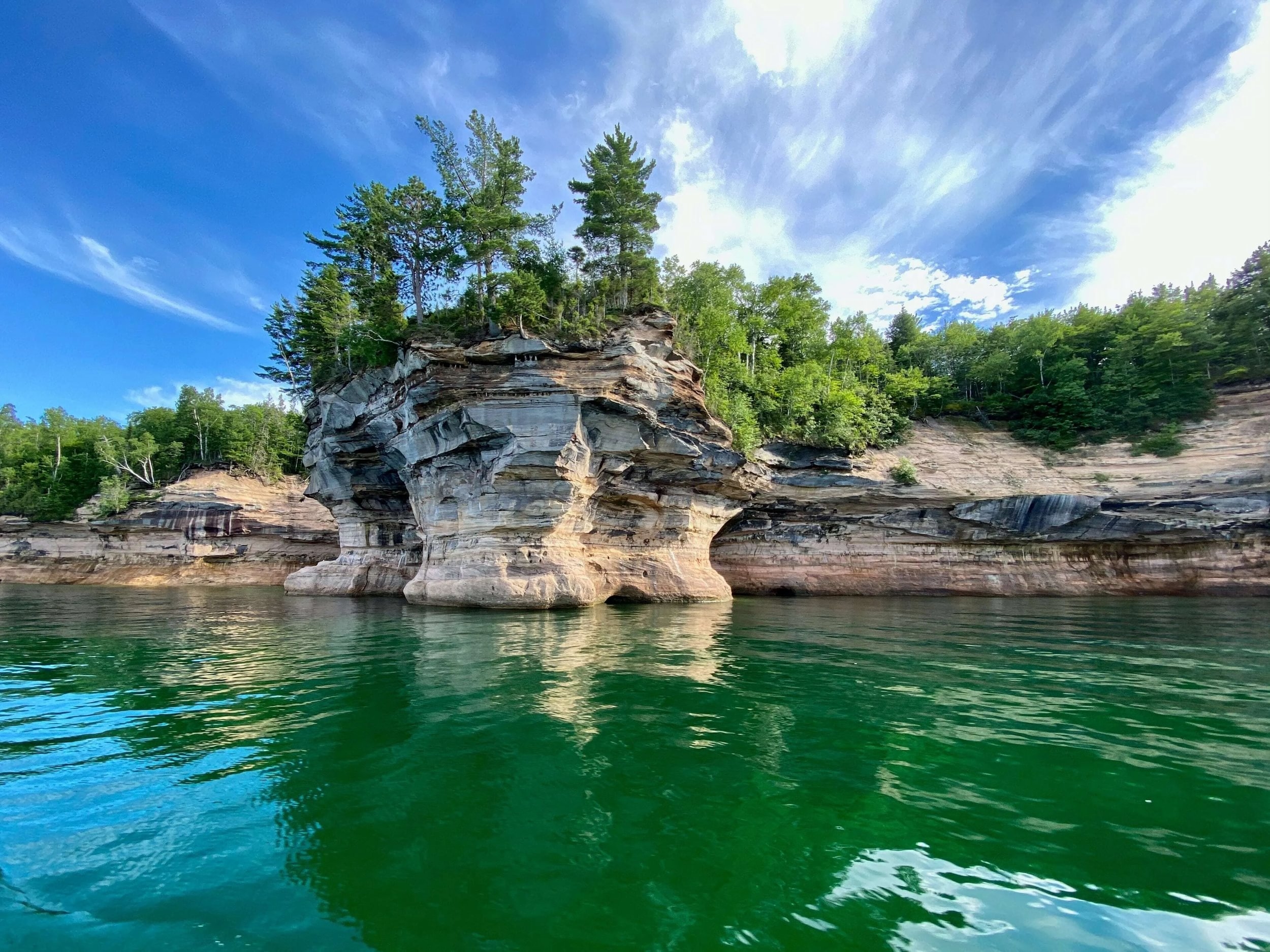 Scenic view of Michigan landscape