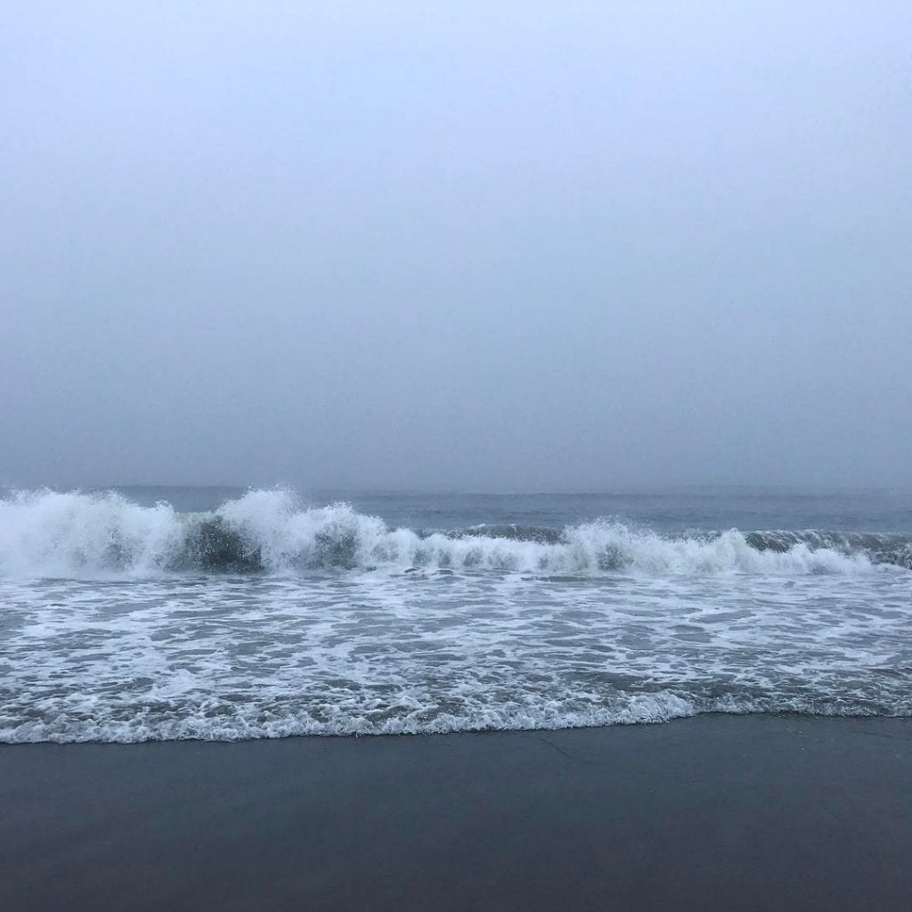 Tsunamis and tidal waves are common during storms on the West Coast.