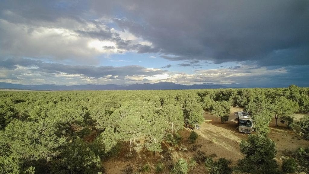 Severe thunderstorms and hail are common in the Southwest and something to watch out for when RVing