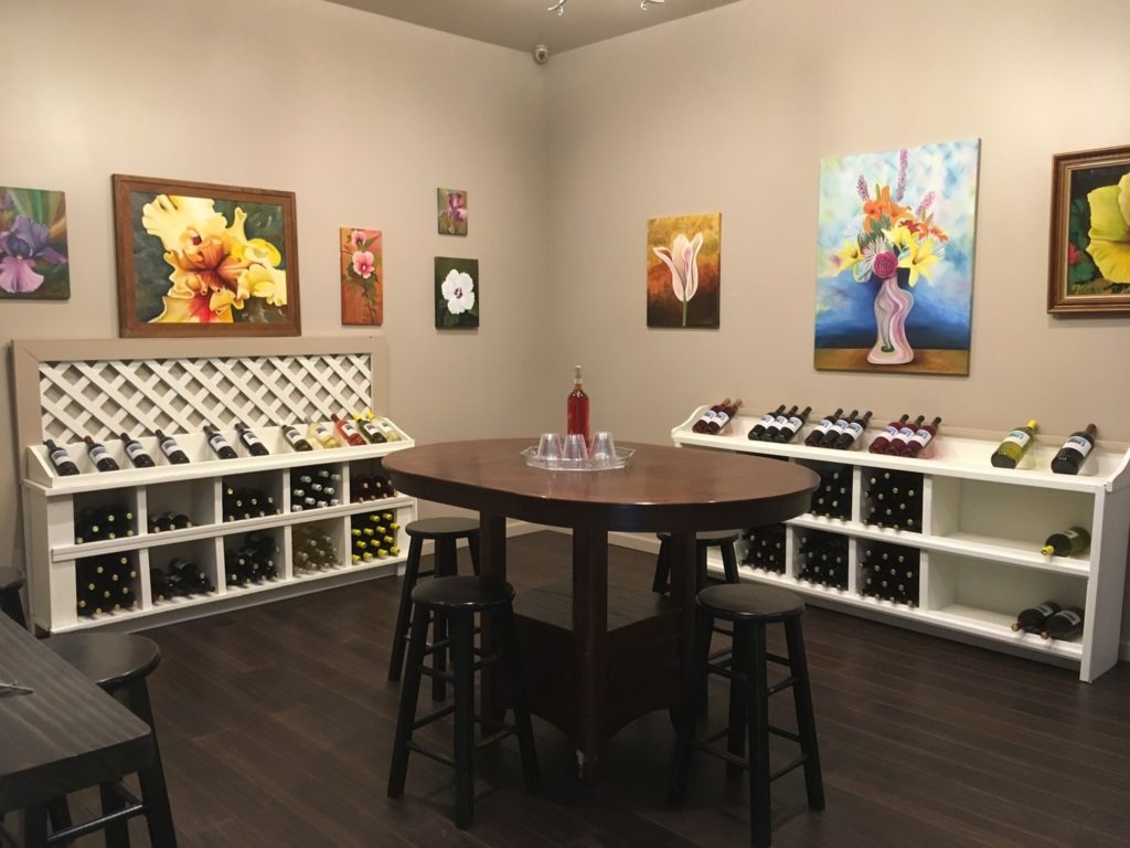 wine tasting room